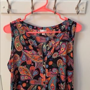 Colorful top!